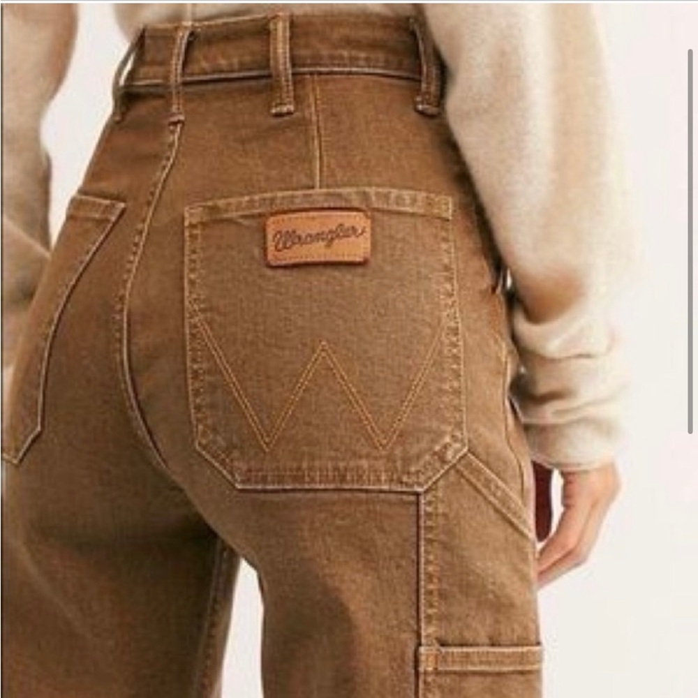 ISO WRANGLER wide leg crop utility size 28/29